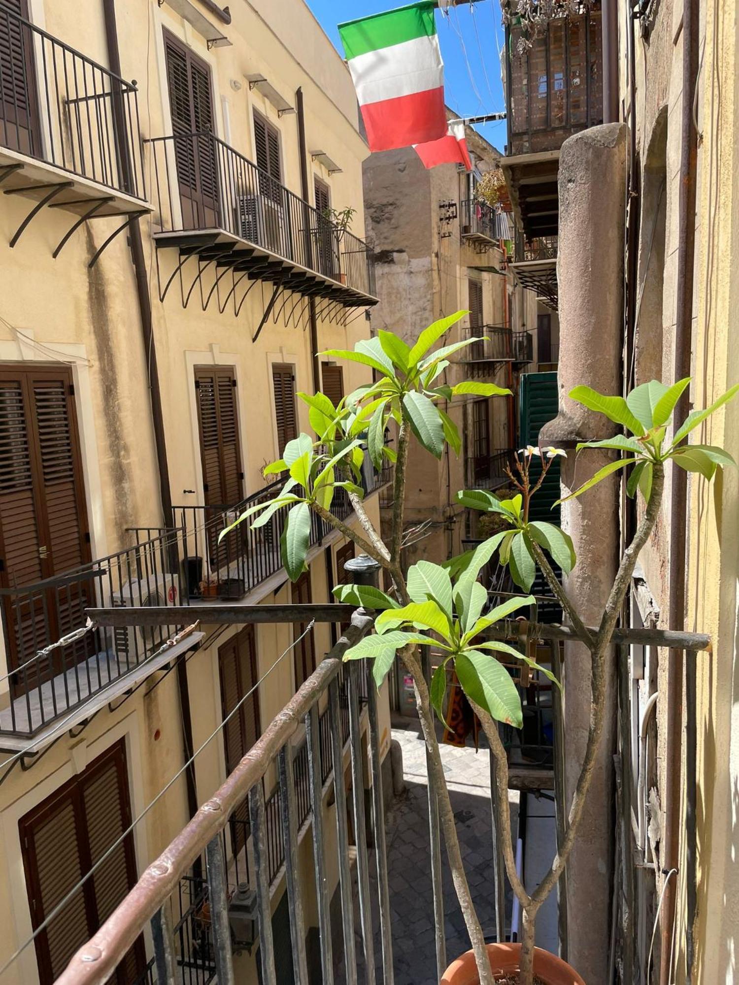 팔레르모 A Casa Di Elena 아파트 외부 사진